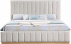 Lucia Linen Textured Fabric Bed King