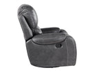 Keily Grey 3 Piece Manual Motion Set (Sofa, Loveseat & Chair)