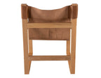 Lima Sling Chair, Natural Leather with Natural Frame
