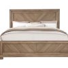 Montana Queen Bed, Sand