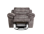 Nashville 3-Piece Manual Reclining Set, Grey