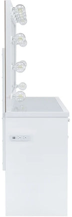Amia Complete Dressing Table with Lightbulbs