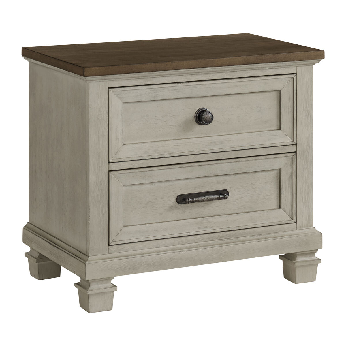 Farmington 2-Drawer Nightstand with USB