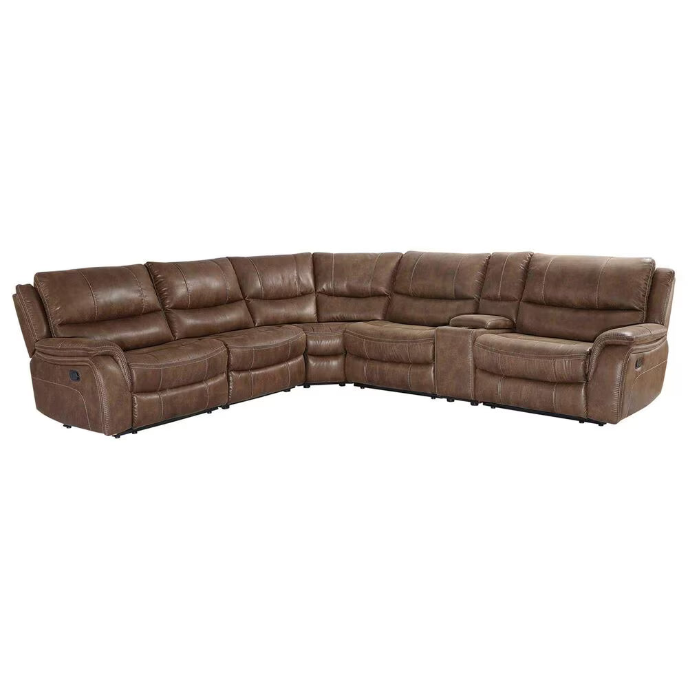 Lehi 6-Piece Manual Reclining Sectional