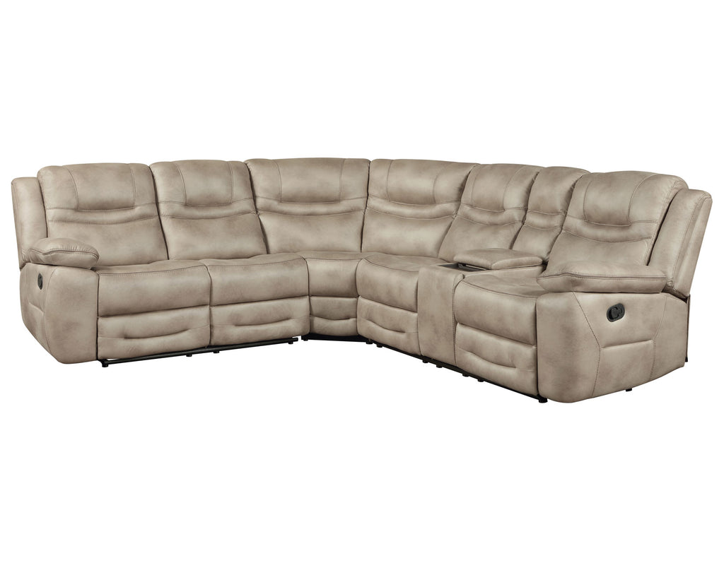 Shelton 3-Piece Manual Reclining Sectional