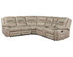 Shelton 3-Piece Manual Reclining Sectional