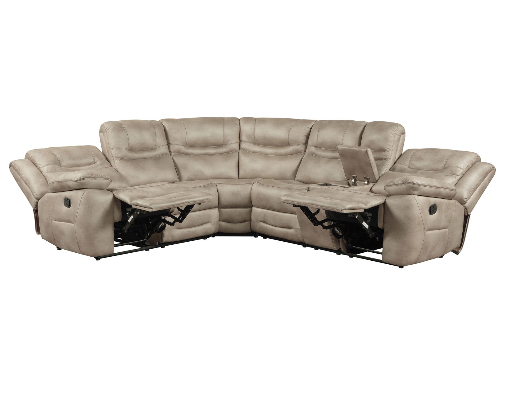 Shelton 3-Piece Manual Reclining Sectional